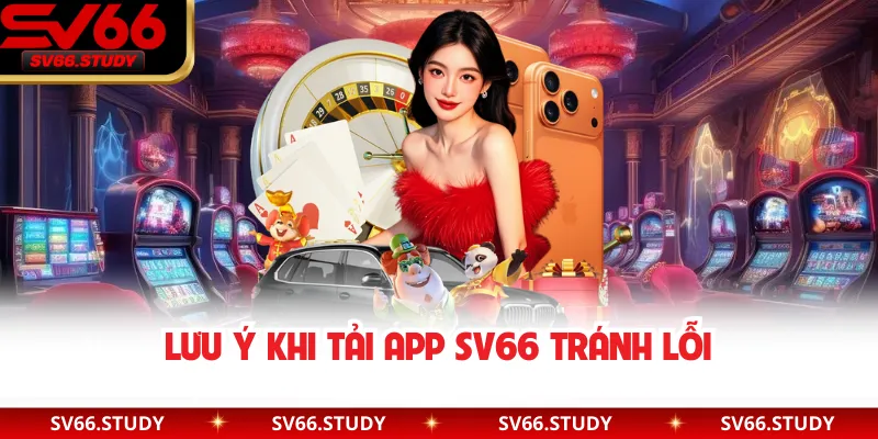Lưu ý khi tải app SV66 tránh lỗi